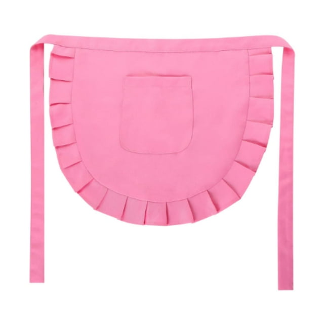 Delantal de cintura suave para niñas, accesorio para fiesta de Halloween, disfraz de cosplay Rosa