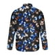 thumbnail image 4 of Blusa y camisa de manga larga con cuello vuelto para hombre, informal, a la moda, con botones, estampado, de poliéster, 4 of 6