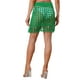 thumbnail image 3 of Falda de ganchillo INSPIRE CHIC para mujeres, falda de malla con flecos, falda de playa con cordón, M Verde, 3 of 6