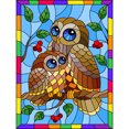 thumbnail image 1 of Diamond Drill Rainbow Owl 5D Kits de pintura de bricolaje Decoración de pared redonda completa (sz2217) Hugtrwg Para estrenar, 1 of 9