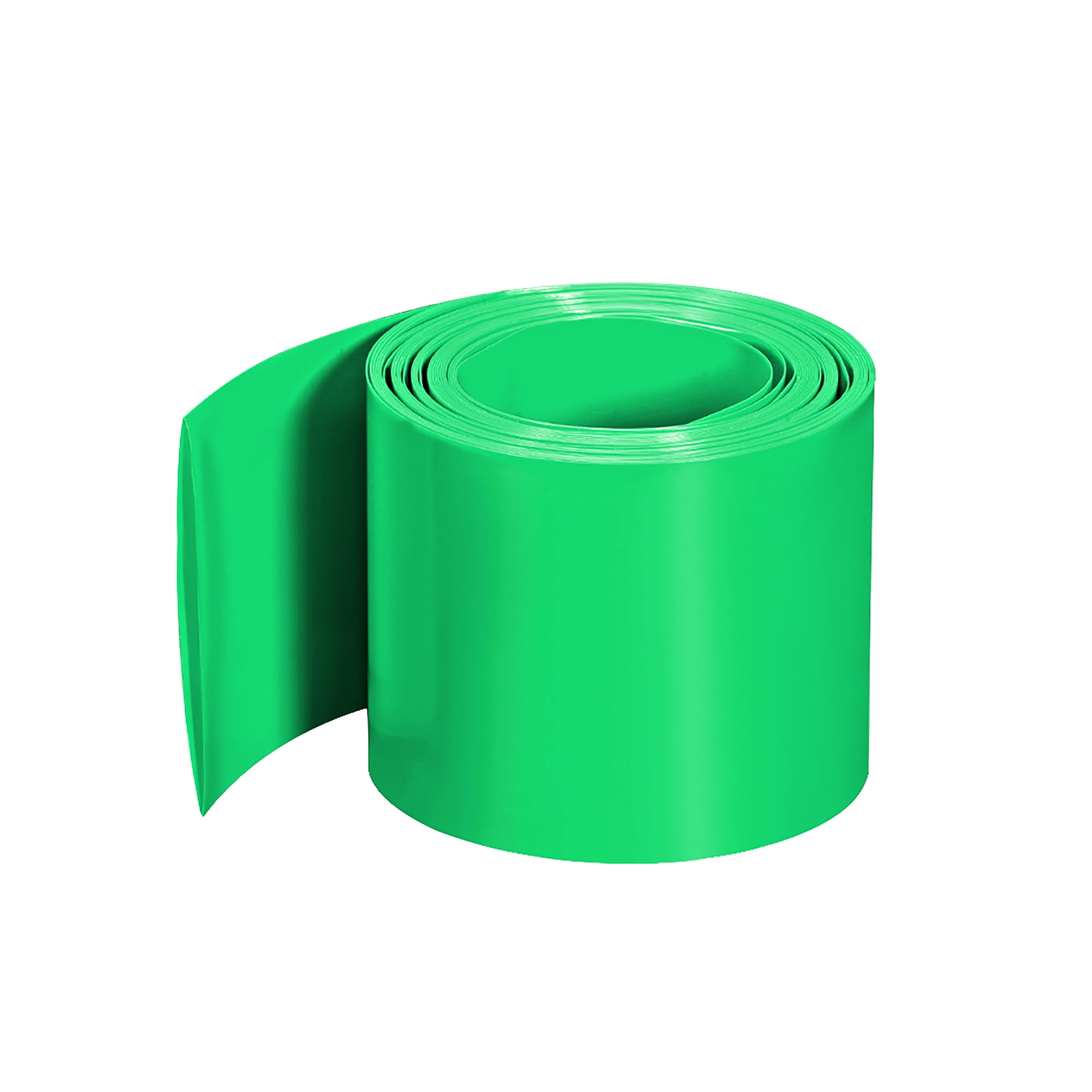 Details about / PVC Heat Shrink Tube 60mm Flat Width Wrap for Three 18650 2m Green