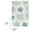 thumbnail image 7 of Livabliss Outdoor Rugs, 8x10 Lakeside Coastal Cream Area Rug for Patio, Porch, Deck, Backyard, Waterproof Indoor Outdoor Carpet (7'10" x 10'), 7 of 7