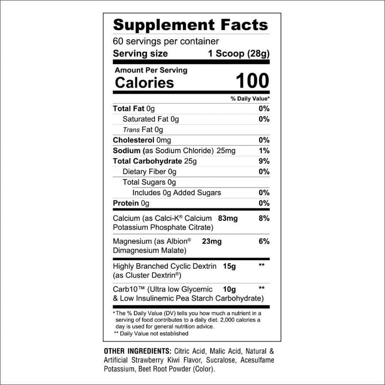 BulkSupplements.com Maltodextrin (1 Kilogram - 2.2 lbs - 33 Servings) 