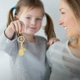 thumbnail image 4 of Minkissy Zinc Alloy Golden Tennis Racket Keychain Stylish Sports Accessory for Tennis Lovers and Players, 4 of 6