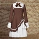 thumbnail image 2 of Vestidos Para Mujer Vestidos Casuales Estilo Retro Lindo Encaje Manga Larga Bowtie Cosplay Disfraces Vestido de Fiesta Con Lazo Odeerbi ODB135643, 2 of 7