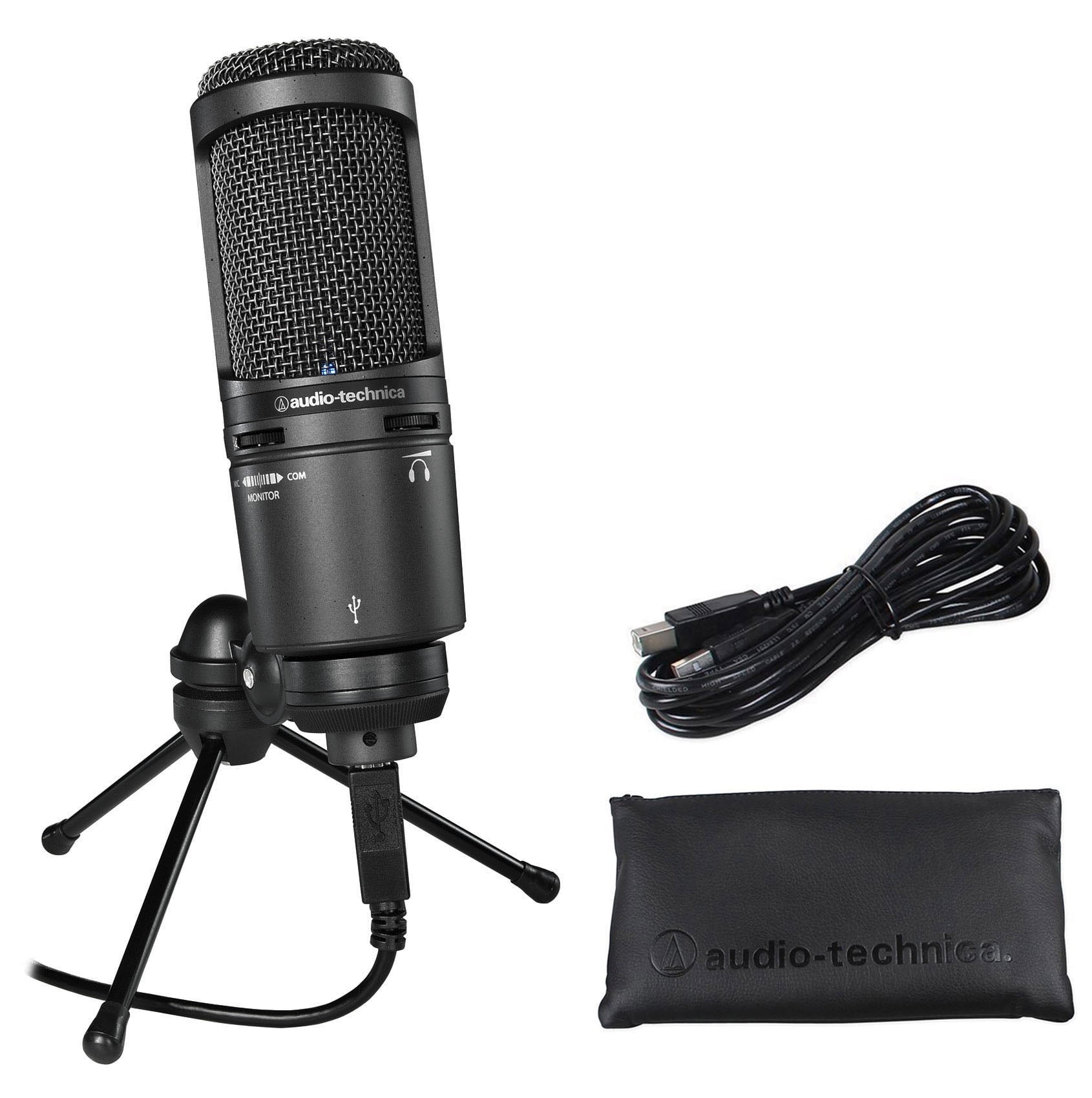 Audio Technica AT2020USB+ Gaming Twitch Microphone Streaming Game Mic