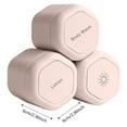 thumbnail image 4 of 3Pcs Cadence Travel Containers - Body Care Set - Travel - 3 Flex Mediums/Grey 2.36in, 4 of 4