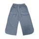 thumbnail image 4 of Pantalones capri deportivos casuales de color liso con cordón para mujer, cintura elástica, para verano, 4 of 6