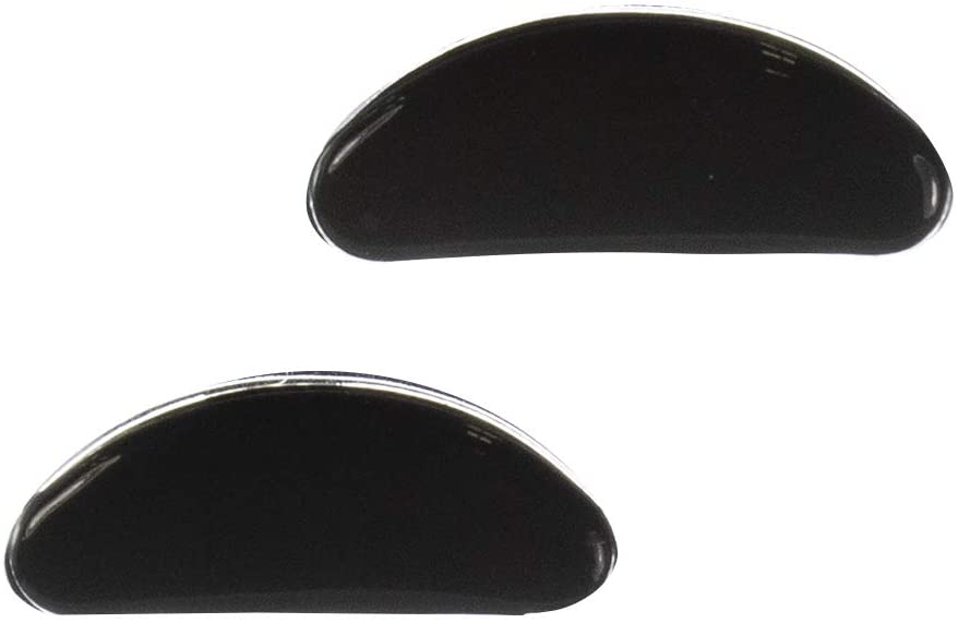 GMS Optical Silicone Adhesive Half Moon Nose Pads for Glasses 19mm (5