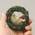 thumbnail image 2 of Navidad Animal PEQUEÑO guirnalda columpio adorno colgante decoración para X BRILLAR  Rojo Verde, 2 of 5