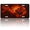 Flame Rose, variant on 1 Pcs 2D Flat License Plate Covers & Frames, Seashells For Decorative Front, Waterproof For Decoration Aluminum License Plate Covers & Frames Cover For Men Women, 12" X 6"