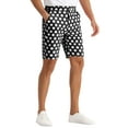 thumbnail image 4 of INSPIRE CHIC Polka Dots Shorts for Men's Summer Business Flat Front Dress Golf Shorts Black 30, 4 of 5