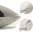 thumbnail image 2 of Black Sun Sunrise Sunshine Lumbar Pillow Covers 12X20 Inch Sunset Boho Abstract Decorative Pillow Cases Modern Bohemian Linen Throw Pillows Set of 2 Home Decor for Sofa Porch Couch Outdoor, 2 of 6