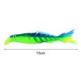 thumbnail image 1 of Cebos de 15 cm/18,5 g, anzuelos, cebos blandos con nudos de PVC para aparejos de pesca (E) Sywqhk Para Estrenar, 1 of 5