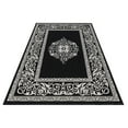 thumbnail image 4 of GAD Rize Beautiful Contemporary Indoor Outdoor Area Rug with Classic Medallion BLACK/BEIGE - 7'10" X 10'2" RECTANGULAR, 4 of 5