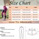 thumbnail image 5 of Gibobby Pantalones deportivos Yoga Mujer Gimnasio Deportes Pantalones Atlético Impreso Fitness Entrenamiento Leggings Correr Yoga Pantalones(Azul， L), 5 of 5