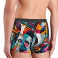 thumbnail image 5 of Balery Abstract Jazz Instrumental Men's Boxer Briefs, Soft and Breathable Cotton Underwear with nylon Waistband-XX-Large, 5 of 9