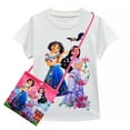 thumbnail image 4 of HAWEE Robe Mignonne Encanto Mirabel pour Filles Costume Isabela Cosplay avec 3 Pcs, 4 of 7