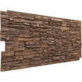 thumbnail image 5 of Ekena Millwork 45.75"W x 24.50"H x 1.25"D Canyon Ridge Stacked Stone, StoneWall Faux Stone Siding Panel, Sedona, 5 of 11