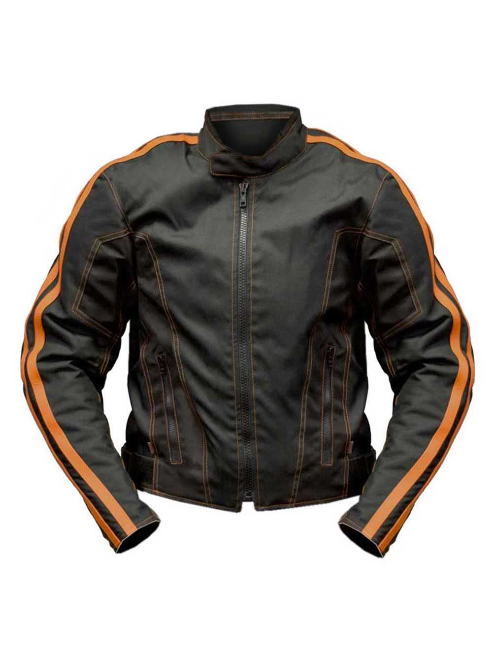 Redline Men's Cordura 600D Waterproof Riding Jacket - Black