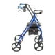thumbnail image 3 of Andador con ruedas Drive Medical Hugo Elite con asiento, respaldo y cesta, color azul, 3 of 5