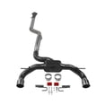 thumbnail image 2 of Fits 2021-2023 Ford Bronco Flowmaster Exhaust System Kit 818101 Outlaw Cat-Back System; Stainless Steel; With Muffler; 3 Inch Pipe Diameter; Single Exhaust With Dual Exit; Rear Exit, 2 of 11
