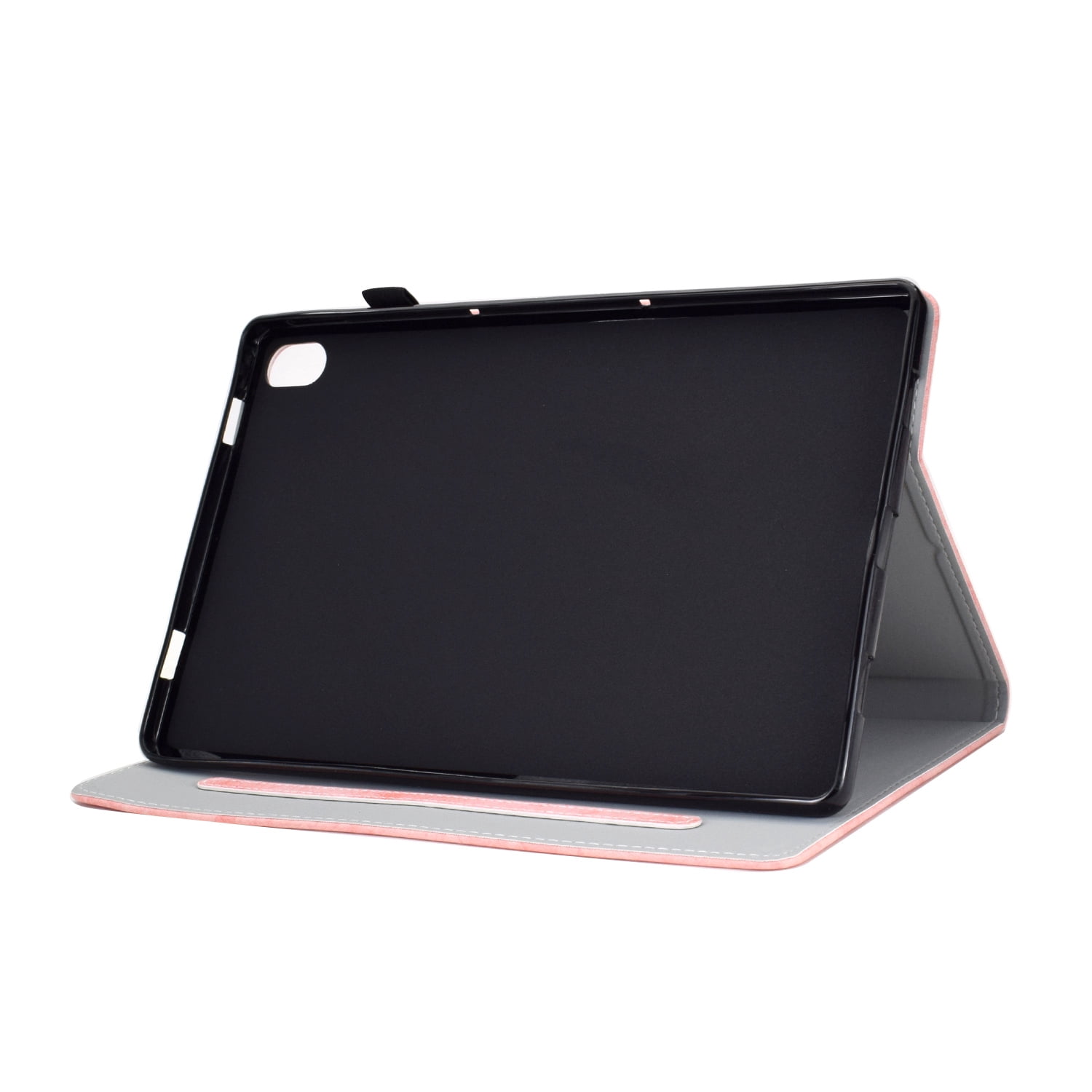 Dteck for New iPad 10th Generation Case 10.9 Inch 2022, Premium Leather Business Folio Stand Cover with Built-in Apple Pencil Holder - Auto Wake/Sleep and Multiple Viewing Angles, Pink