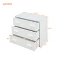 thumbnail image 7 of Cfowner Wooden Loft Bed with Cabinet and Shelf, Twin Size, White, 7 of 7