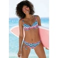 thumbnail image 3 of LASCANA Women's Watercolor Print Bikini Swimsuit Bottom Ties, 3 of 6