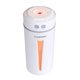 thumbnail image 1 of Humidificador de aire para coche, difusor de aceites esenciales de 260 ml con luz LED nocturna y USB, humidificador Happy Cup, difusor de aroma para coche (blanco), 1 of 7
