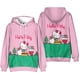thumbnail image 1 of MINISO-Sudadera con capucha de Hello Kitty para mujer, suéter de manga larga con estampado navideño en 3d, ropa encantadora, 1 of 5