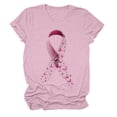 thumbnail image 5 of Fgnfyis T-Shirts pour Femmes Tee Graphique Vêtements Été Manches Courtes Hauts d'Été pour Femmes Rose P, 5 of 5