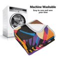 thumbnail image 5 of Yayeee Throw Blanket for Couch Soft Warm 50" x 60" Sofa Chair Bed Decoration, Futuristic Circles, 5 of 7