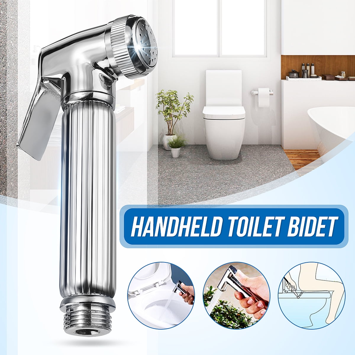 Bath Bidet, Bidet Sprayer, Spray Bidet,Multifunctional ABS Bathroom