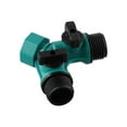 thumbnail image 6 of 2 Way Garden Hose Splitter Y-Type Watering Connector Distributor for Outdoor Tap 3/4 Inch ABS Plastic Water Hose Connector for Gardening Cleaning Irrigation, 6 of 11