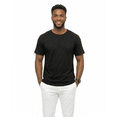 thumbnail image 3 of Access Men's Heavyweight Short Sleeve Cotton Crew Neck T-Shirt (Pack of 3) (Black, Small) AT35, 3 of 9