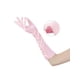thumbnail image 3 of Guantes de ópera largos de satén brillante INSPIRE CHIC para mujer, con pliegues, de dedo completo, talla única, color rosa, 3 of 6