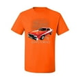thumbnail image 2 of Wild Bobby, Ford '76 Gran Torino Vintage Car Cars and Trucks Men's Graphic T-Shirt, Orange, 5XL, 2 of 3