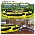 thumbnail image 6 of Wellcomer 16FT Inflatable Gaga Ball Pit Arena, Portable Court with Built-in Blower for team games and backyard activities, 6 of 6