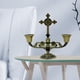 thumbnail image 5 of Candelabro europeo para bodas, candelabro decorativo, centro de mesa Bronce, 5 of 8