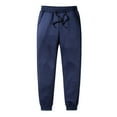 thumbnail image 3 of LEEy-world Cargo Pants Women Men's Sports Pant Sweatpants Fitness Trousers Casual Solid Jogging Street Pants With Pockets Splicing Soft Sport Pant Blue,5XL, 3 of 4