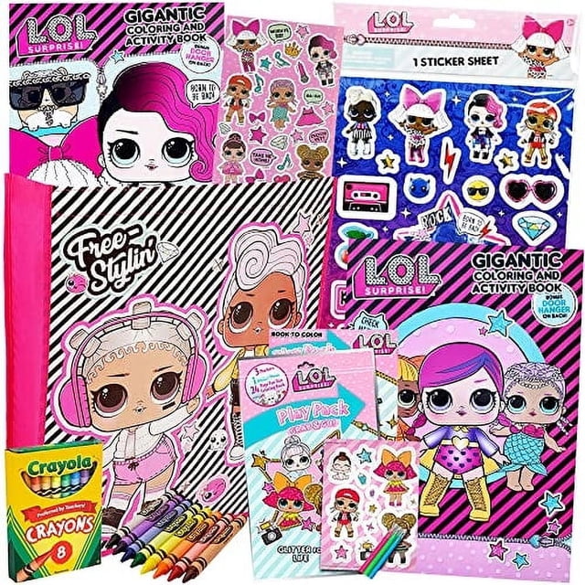 Set de juguetes de actividad L.O.L. Surprise! Cajón ColorBox con 3 muñecas
