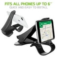 thumbnail image 4 of Cellet Dashboard Phone Holder – Secure Clip Mount for Safe & Hands-Free Driving Compatible with Apple iPhone, Samsung Galaxy Note Google Pixel & More, 4 of 8