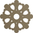 thumbnail image 5 of Ekena Millwork 20 7/8"OD x 3 5/8"ID x 1"P Angel Ceiling Medallion (Fits Canopies up to 4 3/8"), Hand-Painted Athenian Green Crackle, 5 of 7