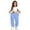 Sky Blue, variant on Girls' Athletic Regular Fit Workout Jogger Sweatpants with Pockets 6-7 Years