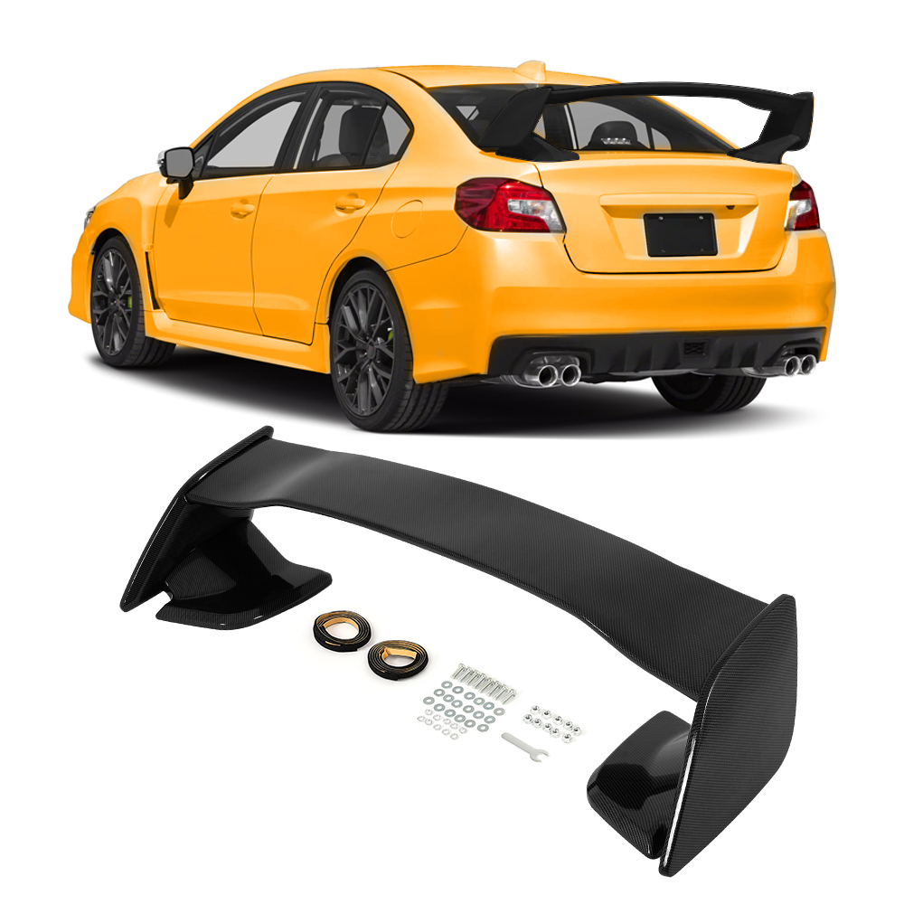 Painted Black Trunk Spoiler Wing For 2022-2025 Subaru WRX STI Sedan – OE Style