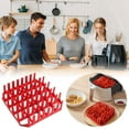 thumbnail image 7 of Silicone Bacon Tray And Rack For Air Fryer And Microwave Oven Non Stick Easy Clean 7.48X7.48X2.17 Inches, 7 of 7