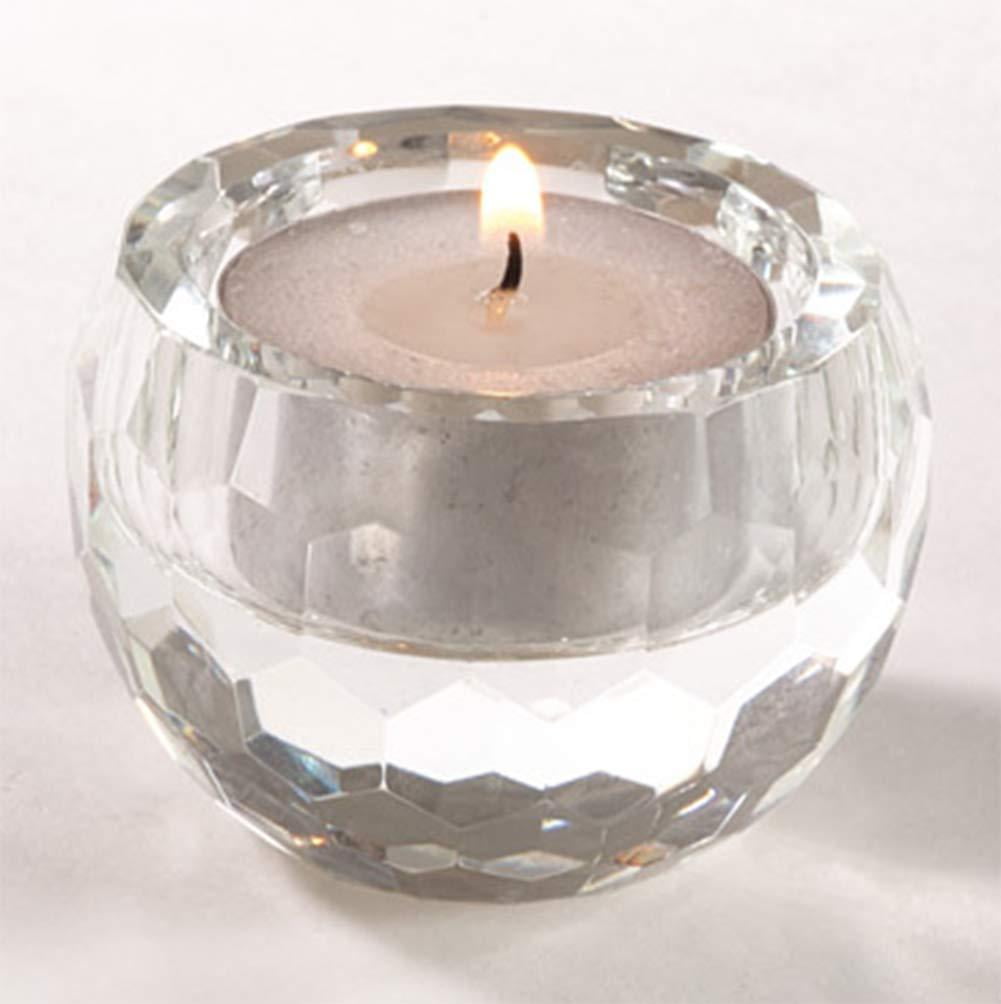 Elegant Accent Piece Crystal Candle Holder