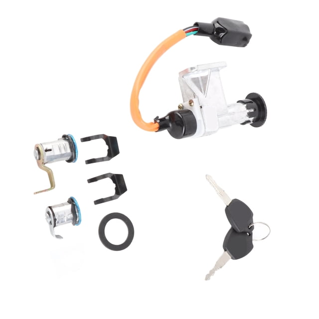 Assy del interruptor de Encendido, Accesorios para Vehículos Anticorrosiados de la Resistencia del Aceite de ABS para El Scooter Eléctrico Gy6 Chino 50-150CC 4 accidente