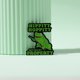 thumbnail image 2 of Broches divertidos de aleación de dibujos animados con forma de rana verde, 2,5 x 2,9 cm, 2 of 2